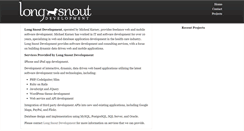 Desktop Screenshot of longsnout.com